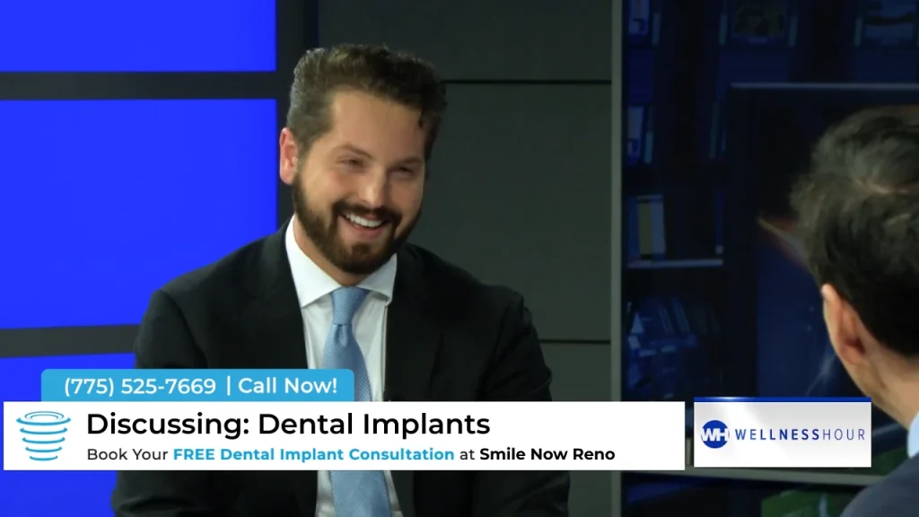 Discussing dental implants in Reno on the Wellness Hour